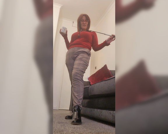 Miss B aka missb52s OnlyFans - 02-04-2024 - You will clean my boots before & after