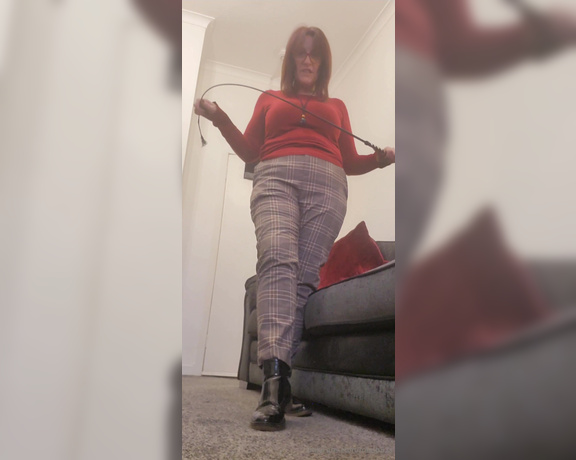 Miss B aka missb52s OnlyFans - 02-04-2024 - You will clean my boots before & after