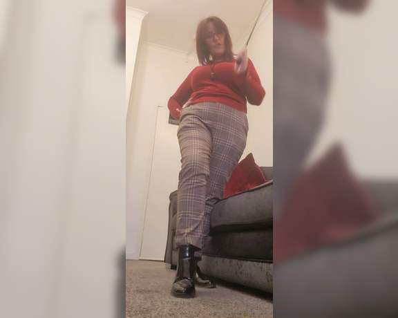 Miss B aka missb52s OnlyFans - 02-04-2024 - You will clean my boots before & after