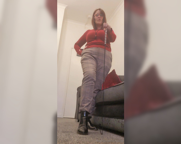 Miss B aka missb52s OnlyFans - 02-04-2024 - You will clean my boots before & after