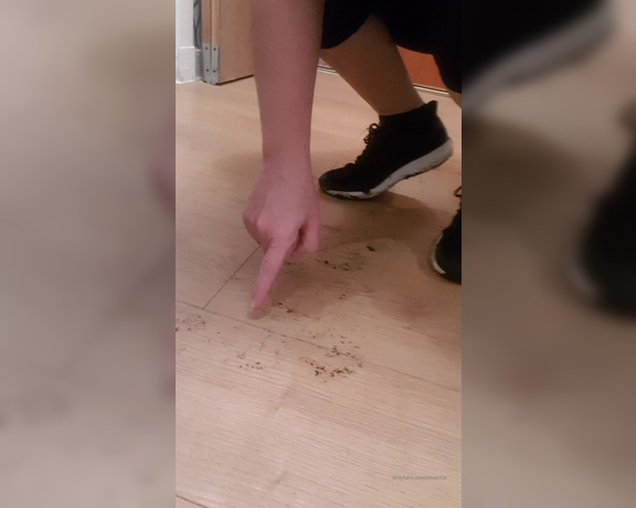 Miss B aka missb52s OnlyFans - 01-11-2020 - Clean the floor first