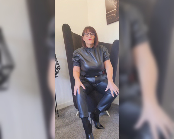 Miss B aka missb52s OnlyFans - 03-07-2023 - Lets have a fun leather worship day