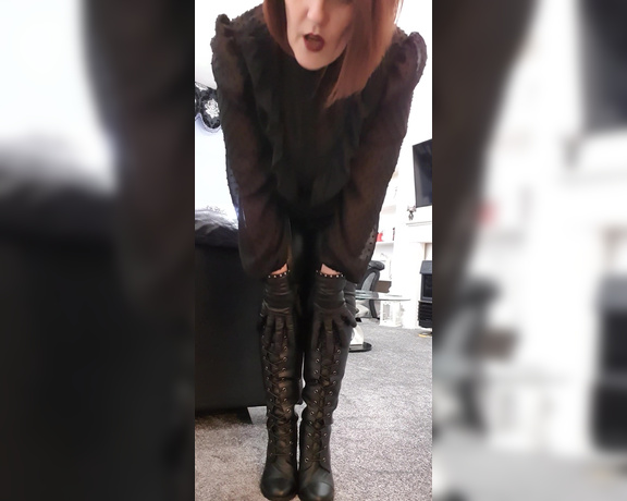 Miss B aka missb52s OnlyFans - 02-16-2021 - Weakness for boots and leather