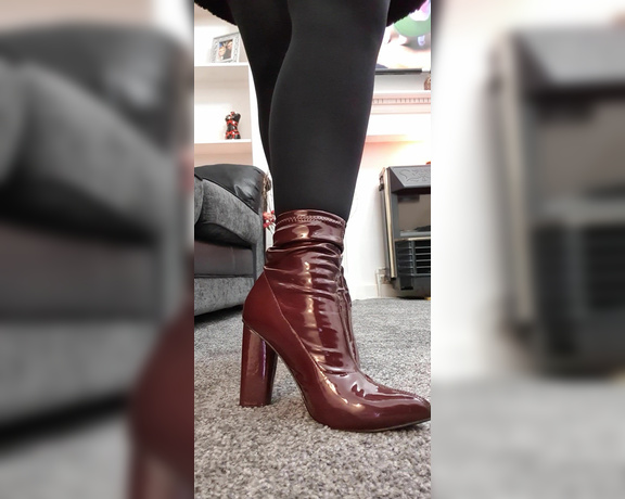 Miss B aka missb52s OnlyFans - 04-28-2021 - Clean my boots before I destroy your balls