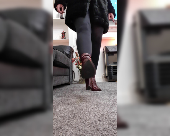 Miss B aka missb52s OnlyFans - 04-28-2021 - Clean my boots before I destroy your balls