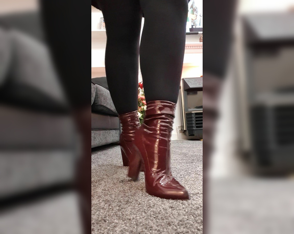 Miss B aka missb52s OnlyFans - 04-28-2021 - Clean my boots before I destroy your balls