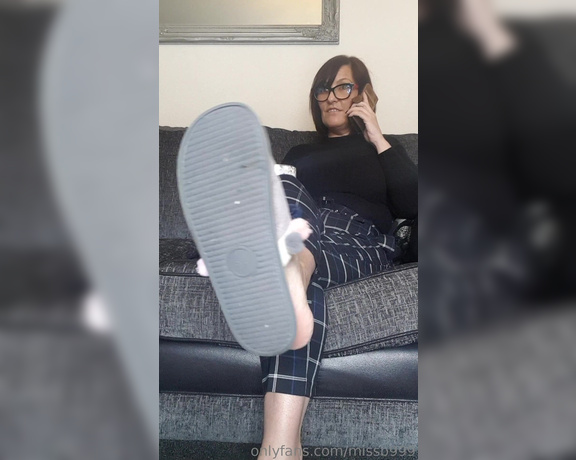 Miss B aka missb52s OnlyFans - 04-08-2019 - On the phone ignoring pathetic pigs