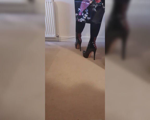 Miss B aka missb52s OnlyFans - 02-04-2022 - You will worship these boots then my big thick cock