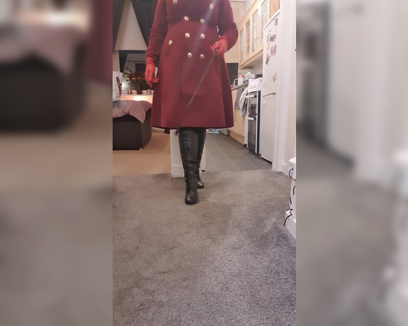 Miss B aka missb52s OnlyFans - 11-09-2021 - Before I go you will clean my boots and I shall whip you