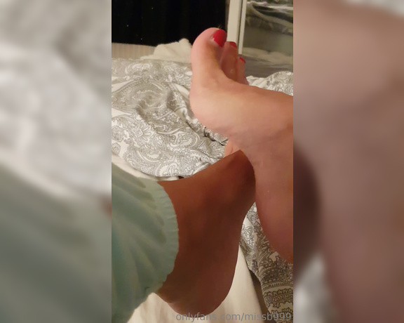 Miss B aka missb52s OnlyFans - 05-30-2019 - My poor feet need pamperd of one of you footfreaks