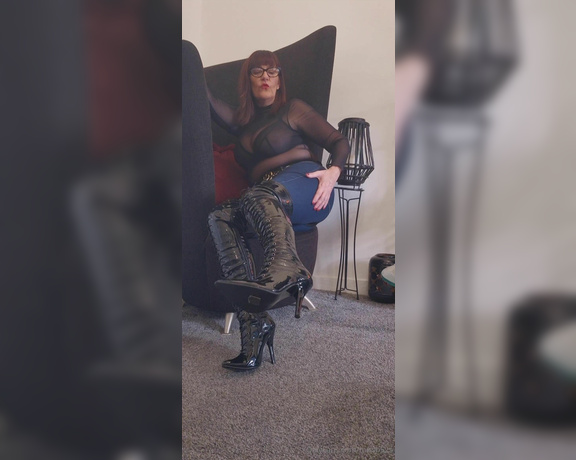 Miss B aka missb52s OnlyFans - 05-05-2024 - Boots first then my cock