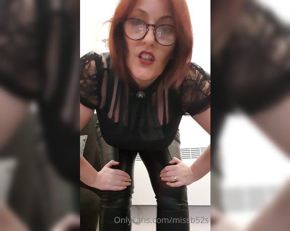 Miss B aka missb52s OnlyFans - 12-26-2020 - Your mantra for 2021 slave