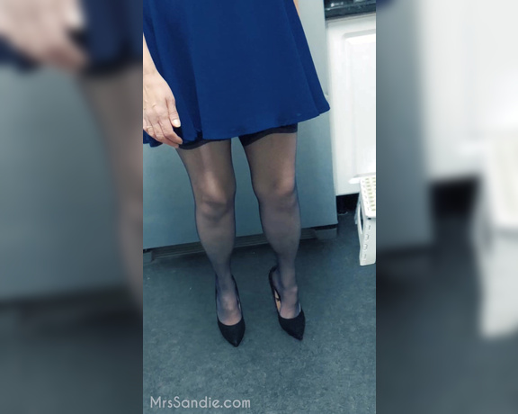 Mrs Sandie aka mrssandie OnlyFans - 10-28-2019 - A little bit messing about in the kitchen in stockings and suspenders on Sunday night