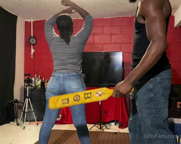 Pharaoh Spanks aka pharaohspanks OnlyFans - 11-19-2020 - Sha getting a unscripted paddlin by nate