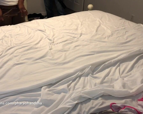 Pharaoh Spanks aka pharaohspanks OnlyFans - 11-16-2018 - Face view of Shas ass whoopin