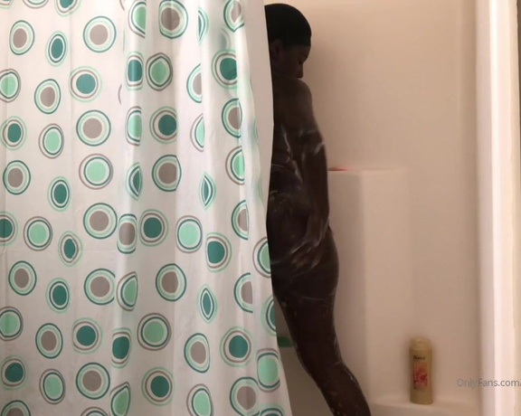 Pharaoh Spanks aka pharaohspanks OnlyFans - 08-22-2019 - Shower videos as requested