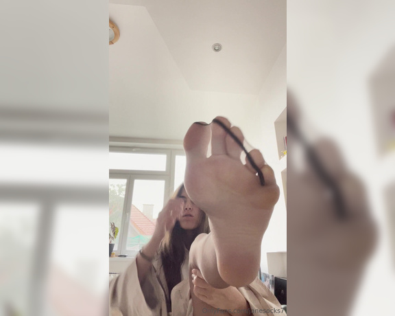 JaneSocks aka janesocks7 OnlyFans - 06-02-2024 - first one need to put them on first