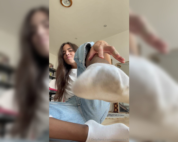 JaneSocks aka janesocks7 OnlyFans - 08-27-2024 - very soft nylons underneath, be careful