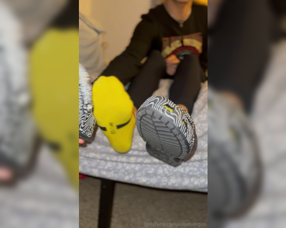 Solemangos aka solemangos OnlyFans - 10-08-2023 - Croc and sock removal