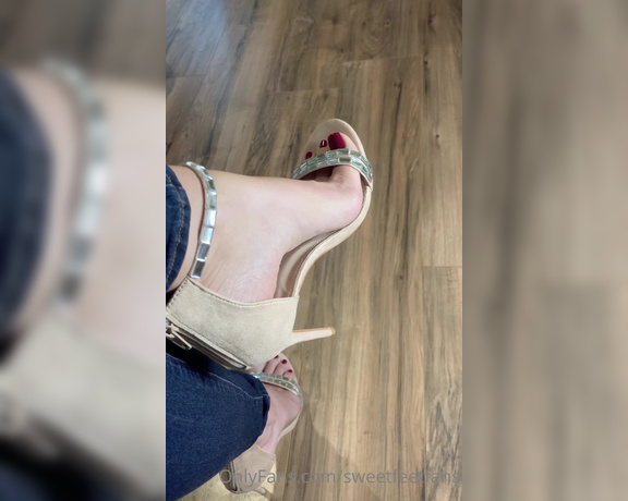 Sweetfeet2018 aka Sweetfeetfans OnlyFans - Last of these shoes for a whilesomething a little more fun is coming next XOXO