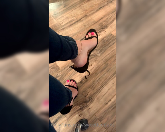 Sweetfeet2018 aka Sweetfeetfans OnlyFans - Just a little shoe play for you XOXO