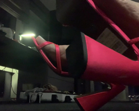 Fendi Feet aka Goddessfendi OnlyFans - Taking these shoes off at 4am after a fun night in ATL