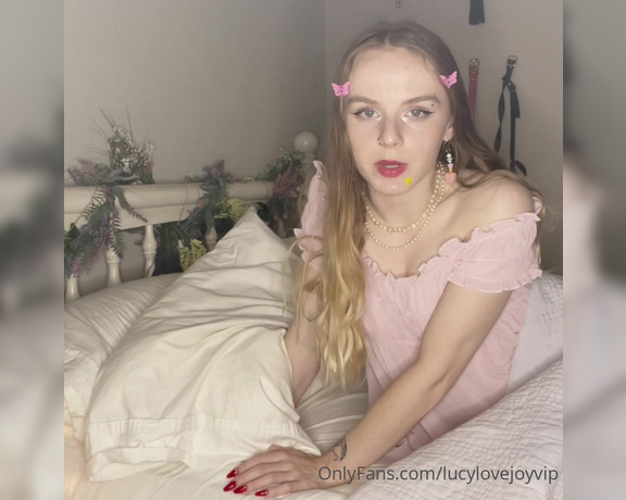 Lucy Lovejoy aka lucylovejoyvip OnlyFans - 11-22-2021 - your sisters mean friend catches you looking for her after hours at a sleepover and gives