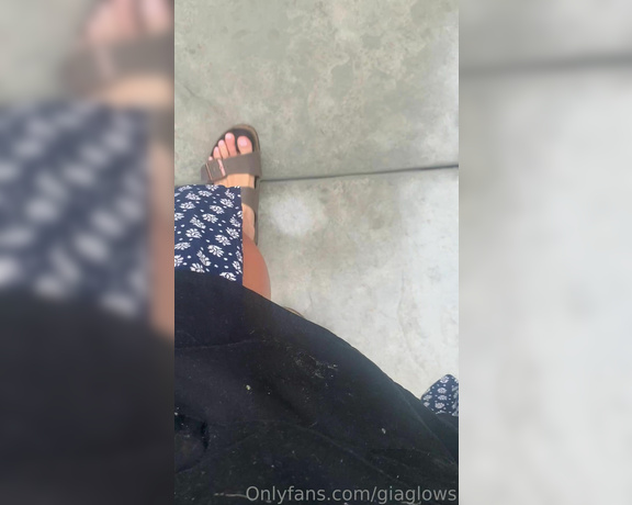 Gia Hottest aka giaglows OnlyFans - 02-28-2023 - Don’t you get excited when you see sweaty, old Birks and pretty feet! I do After