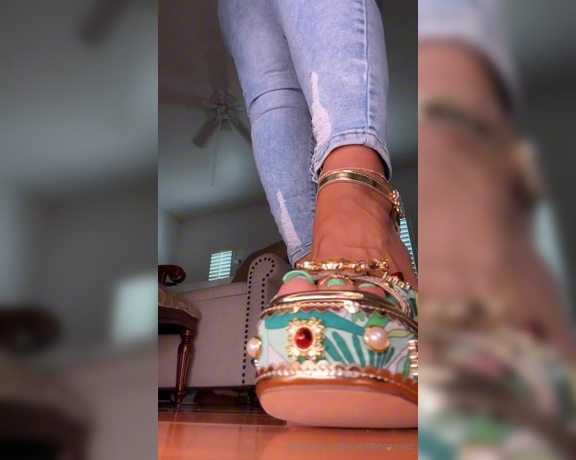 CaribbeanSolez aka caribbeansolez OnlyFans - 06-05-2024 - Love these heels Thank you to you know who