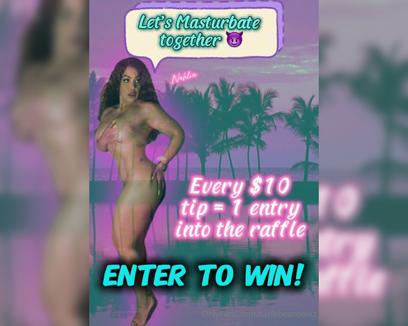 CaribbeanSolez aka caribbeansolez OnlyFans - 05-20-2024 - Someone is winning a video call with me Worth $250 Only $10 for 1 entry