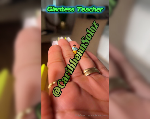 CaribbeanSolez aka caribbeansolez OnlyFans - 08-17-2024 - Did you enjoy that last Giantess Video I sent out earlier