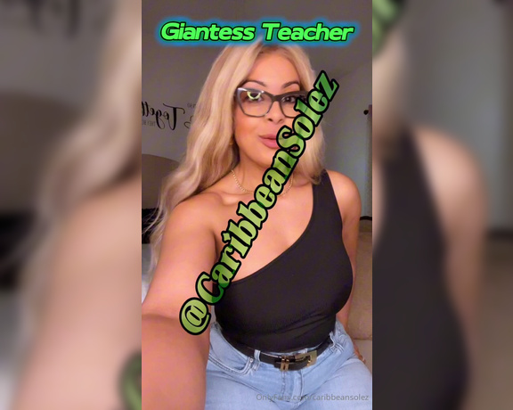 CaribbeanSolez aka caribbeansolez OnlyFans - 08-17-2024 - Did you enjoy that last Giantess Video I sent out earlier