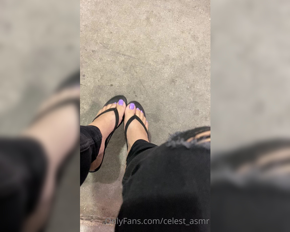 Celest ASMR aka celest_asmr OnlyFans - 12-05-2021 - Can’t go wrong with some black sandal action