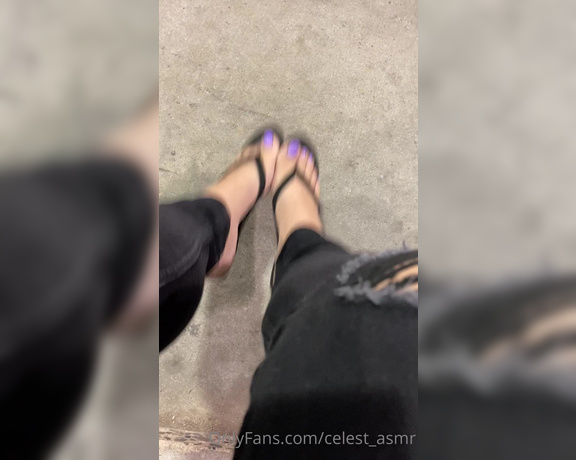 Celest ASMR aka celest_asmr OnlyFans - 12-05-2021 - Can’t go wrong with some black sandal action