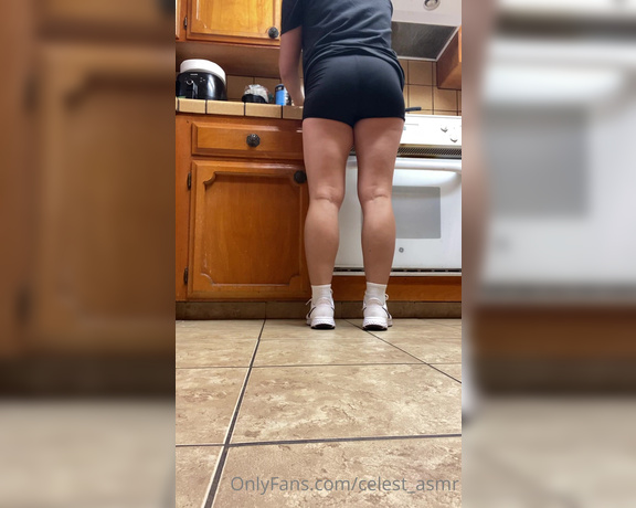 Celest ASMR aka celest_asmr OnlyFans - 10-28-2021 - I decided to be nice and let tiny out of his timeout to watch me cook