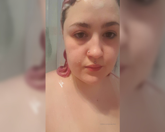 Pastel Goddess aka pastelgoddess OnlyFans - 11-17-2019 - Having a relaxing shower after a long night out of cucking Kitten~