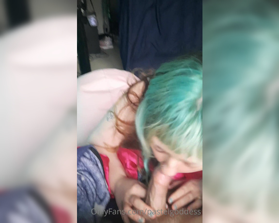 Pastel Goddess aka pastelgoddess OnlyFans - 03-08-2023 - humiliating tease and denial blowjob where I talk about cutting off his dick while Im sucking