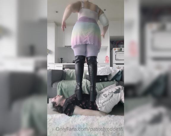 Pastel Goddess aka pastelgoddess OnlyFans - 05-19-2022 - what do you guys think of my new boots cant wait to do some proper trampling