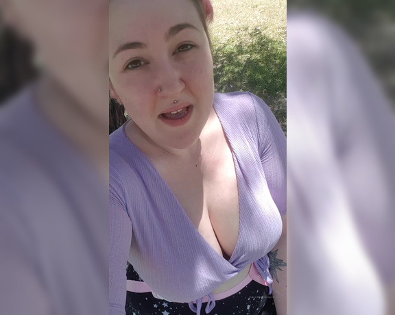 Pastel Goddess aka pastelgoddess OnlyFans - 11-08-2019 - So glad to be able to use my human furniture at the park when there are