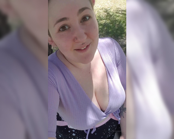 Pastel Goddess aka pastelgoddess OnlyFans - 11-08-2019 - So glad to be able to use my human furniture at the park when there are