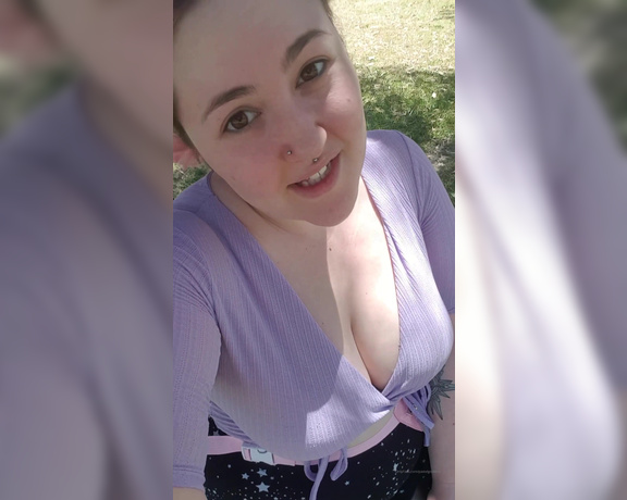 Pastel Goddess aka pastelgoddess OnlyFans - 11-08-2019 - So glad to be able to use my human furniture at the park when there are