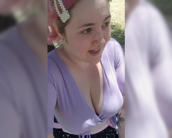 Pastel Goddess aka pastelgoddess OnlyFans - 11-08-2019 - So glad to be able to use my human furniture at the park when there are