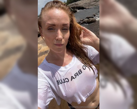 Yolinda Vixen aka yolindavixen OnlyFans - 02-27-2024 - No bra club outdoors