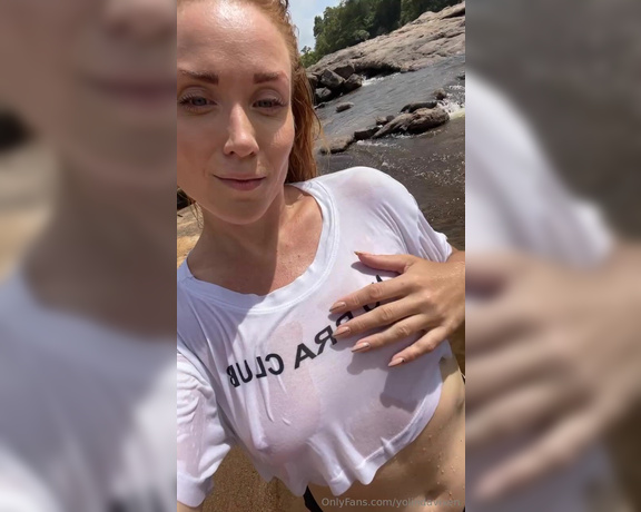 Yolinda Vixen aka yolindavixen OnlyFans - 02-27-2024 - No bra club outdoors