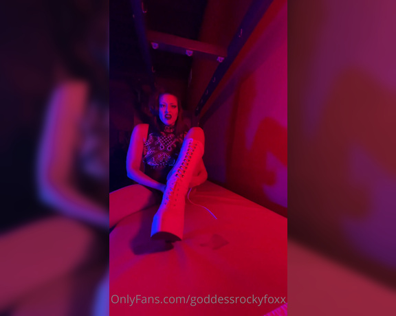 Rocky Foxx aka goddessrockyfoxx OnlyFans - Silly girl playing with my perfect and mile long legs… The wall stopped my stretch! Do you want t 710175