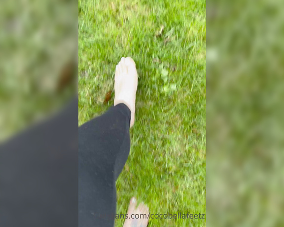 Coco bella aka cocobellafeetz OnlyFans - 04-29-2021 - Barefoot in the rain