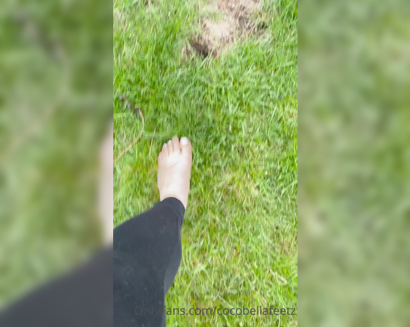 Coco bella aka cocobellafeetz OnlyFans - 04-29-2021 - Barefoot in the rain