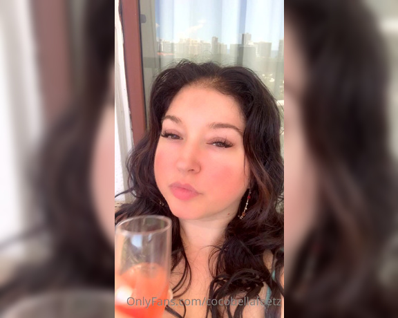 Coco bella aka cocobellafeetz OnlyFans - 07-03-2022 - Rose champagne + this view