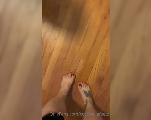 Coco bella aka cocobellafeetz OnlyFans - 06-20-2022 - Still swollen from surgery did a lot of cleaning today my feet need a nice wash