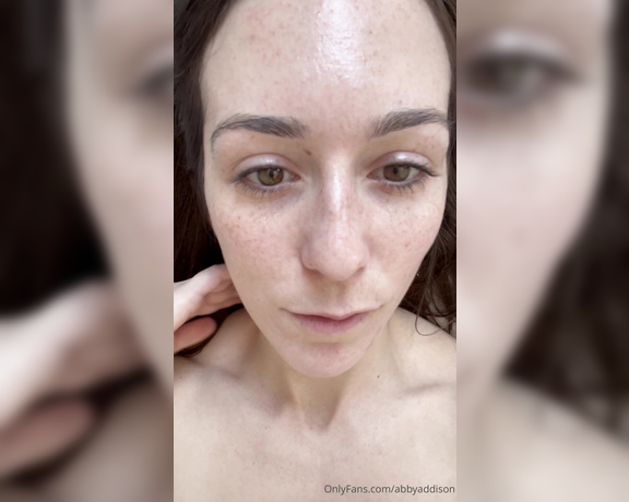 Abby Addison aka abbyaddison OnlyFans - 05-24-2024 - No makeup and compete natural just cum on my face